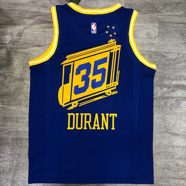 Maglia NBA Blu CITY 35 Warriors 2021/22