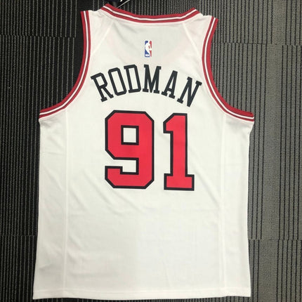 Maglia NBA Bianca Chicago Bulls 2021/22