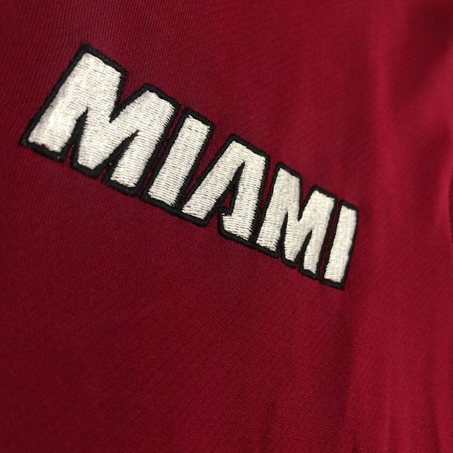Giacca a Zip con Cappuccio NBA Rouge Miami Heat 2021/22