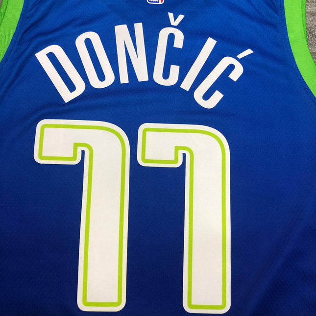 Maglia NBA “MAVS” Blu Mavericks Dallas 2021/22