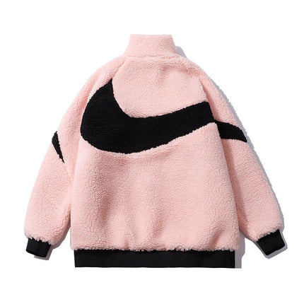 Giacca nikelab big swoosh reversible jacket REPLICA