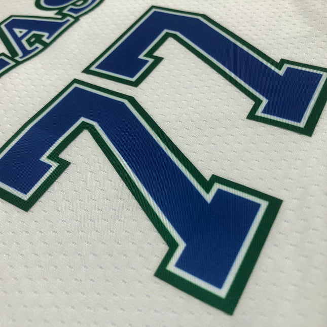 Maglia NBA Bianca-Verde Mavericks Dallas City Edition 2021/22