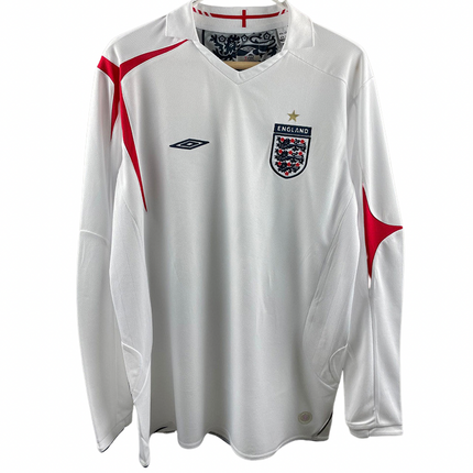 Maglia Retro a Maniche Lunghe Inghilterra Home 2006/07 (Nazionali)