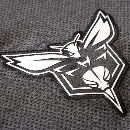 Kit Giacca a Zip con Cappuccio NBA Grigia Hornets 2021/22