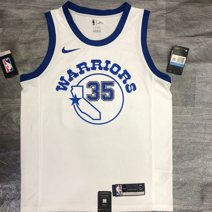 Maglia NBA Bianca “Warriors 35” Warriors 2021/22
