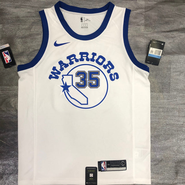 Maglia NBA Bianca “Warriors 35” Warriors 2021/22