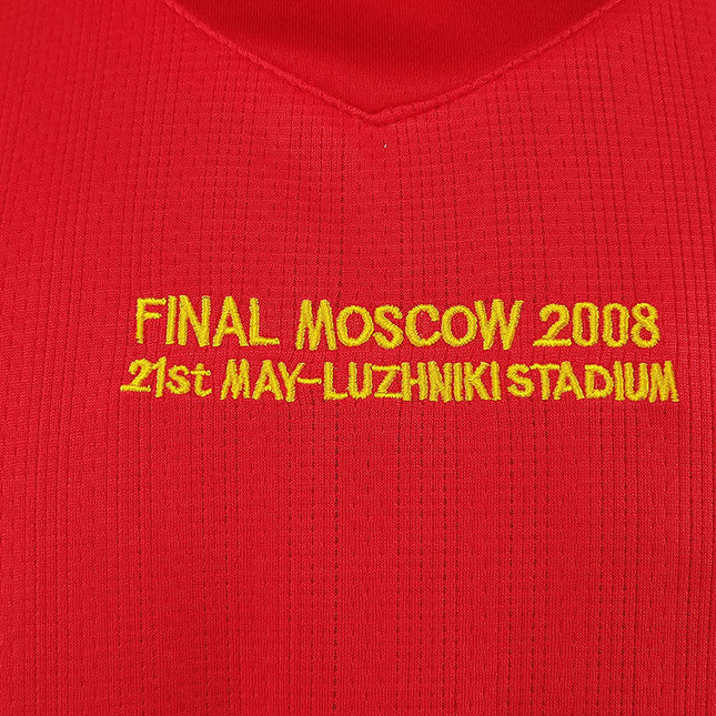 Maglia Retro Manchester United Home 2007/08 UCL Final Edition