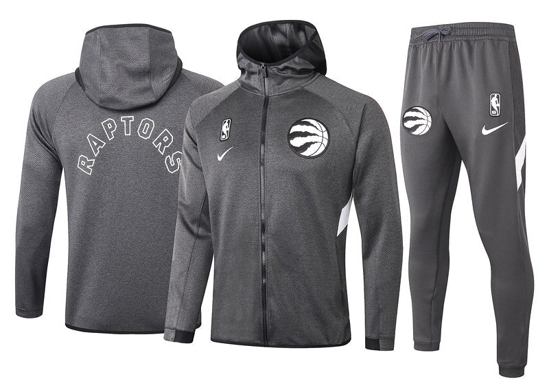 Kit Giacca a Zip con Cappuccio + Tuta NBA Toronto Raptors 2021/22