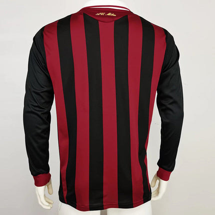 Maglia a Maniche Lunghe Retro Milan Home 2009/10