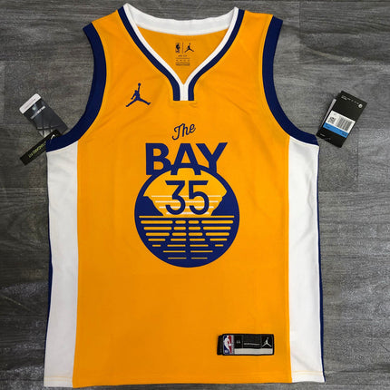 Maglia NBA Gialla “BAY35” Warriors 2021/22