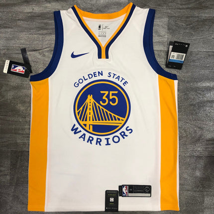 Maglia NBA Bianca-Gialla Classic Edition Warriors 2021/22