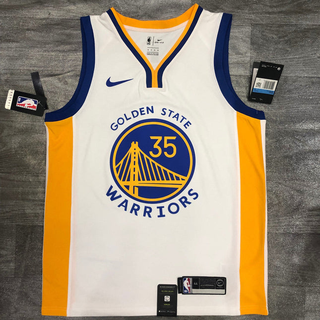Maglia NBA Bianca-Gialla Classic Edition Warriors 2021/22