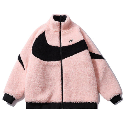 Giacca nikelab big swoosh reversible jacket REPLICA