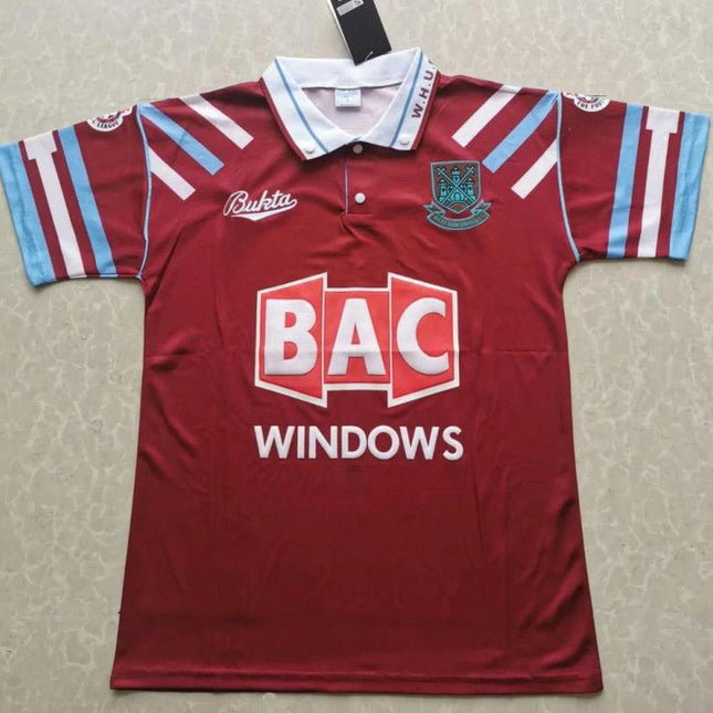 Maglia Retro West Ham Home 1991/92