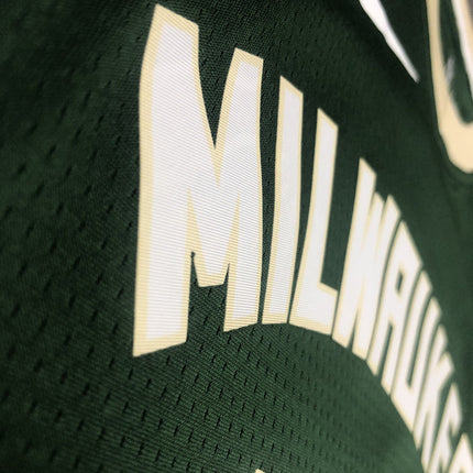 Maglia NBA Verde Milwaukee Buks 2021/22