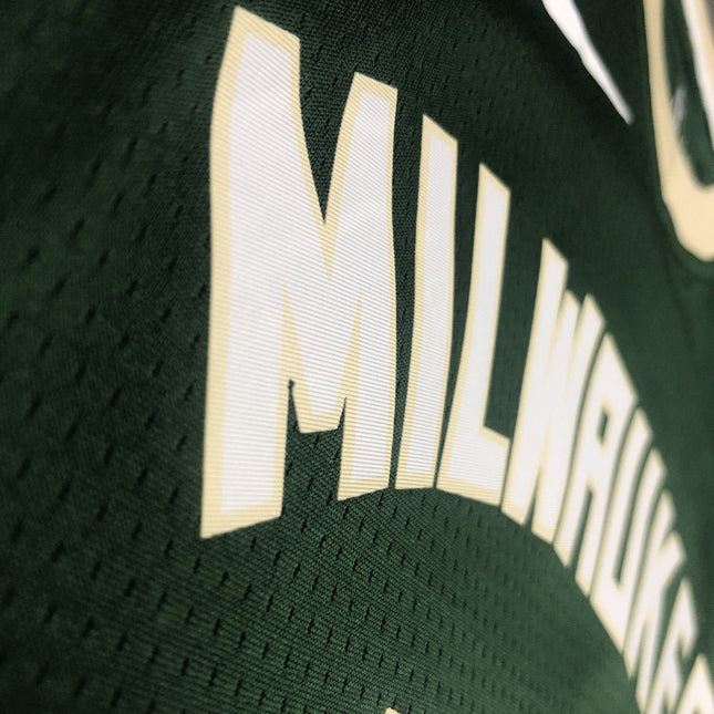 Maglia NBA Verde Milwaukee Buks 2021/22