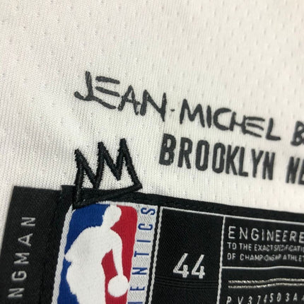 Maglia NBA Bianca “BKLYN” Brooklyn Nets 2021/22