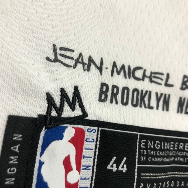 Maglia NBA Bianca “BKLYN” Brooklyn Nets 2021/22