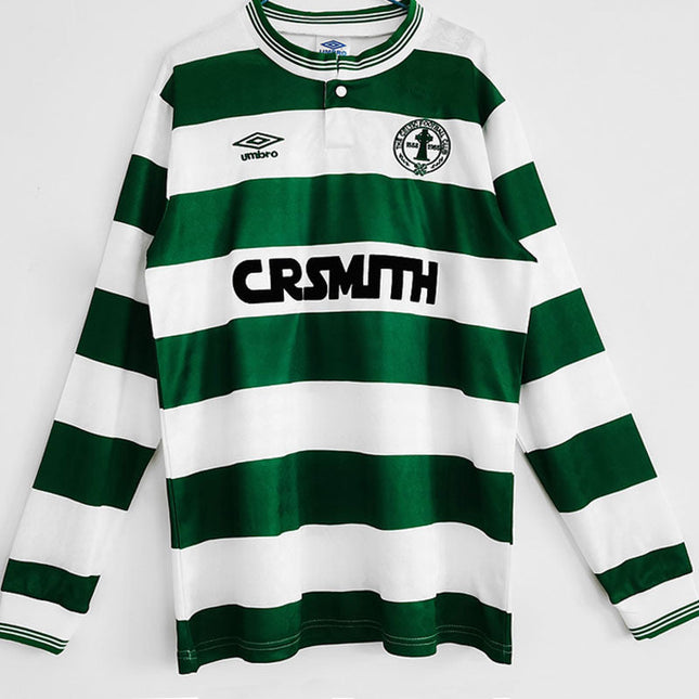 Maglia a Maniche Lunghe Retro Celtic Home 1987/88