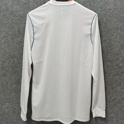 Maglia Retro a Maniche Lunghe Real Madrid Home 2017/18