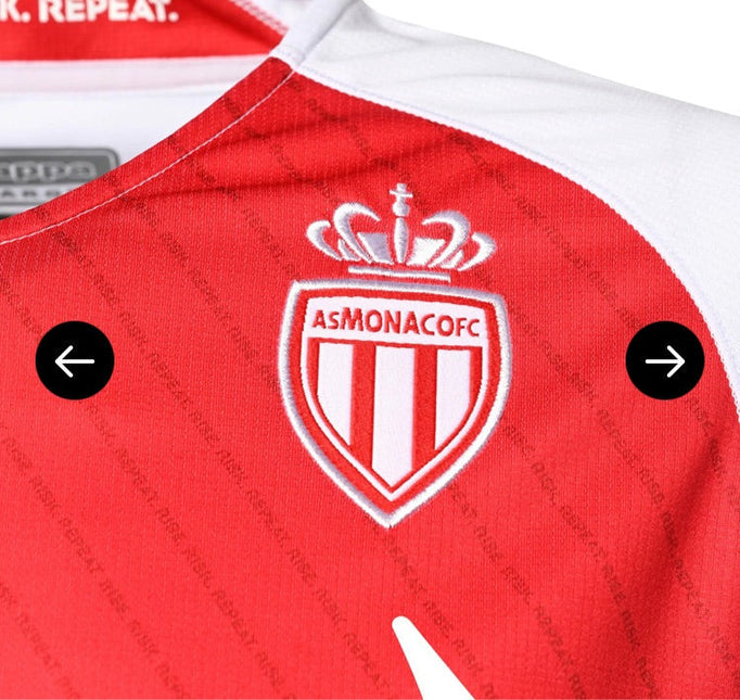 Maglia Monaco Home 2022/23 ( con Taglia XXXL e Taglia Bambino )