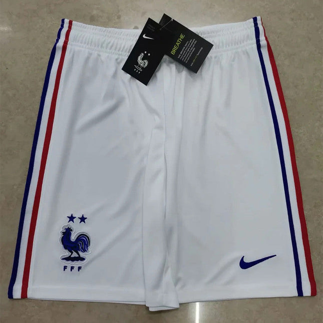 Pantaloncini Bianchi Francia Home 2020/21