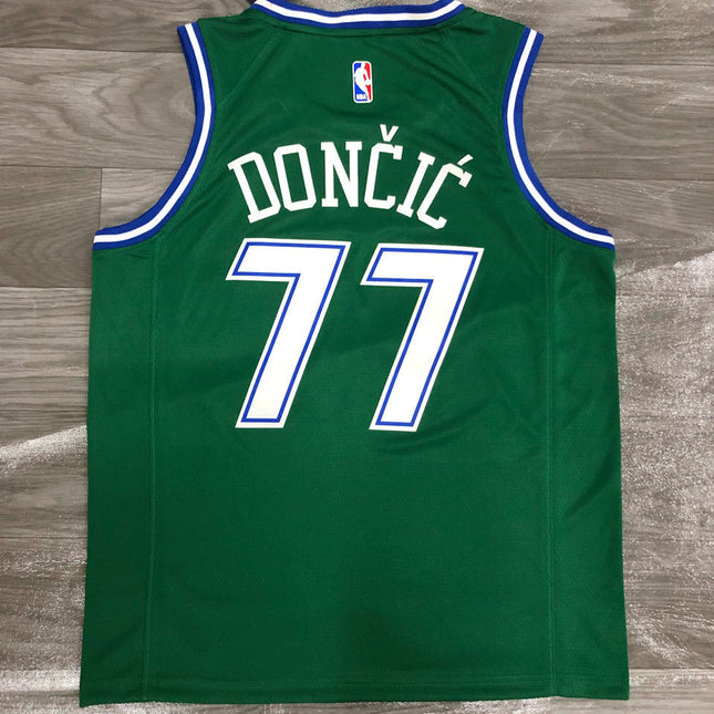 Maglia NBA Verde Mavericks Dallas 2021/22