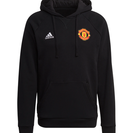 Felpa con Cappuccio Total Black Manchester United 2021/22