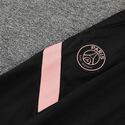 Kit Felpa + Tuta Nero-Rosa PSG 2021/22