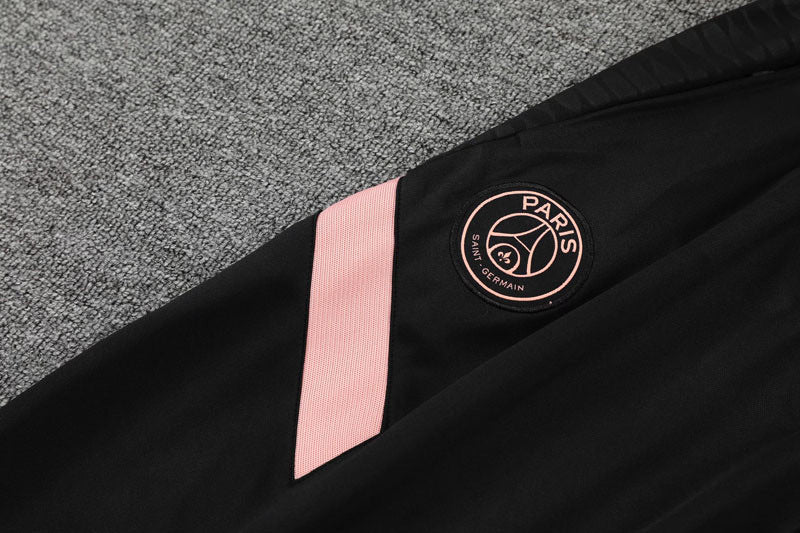 Kit Felpa + Tuta Nero-Rosa PSG 2021/22