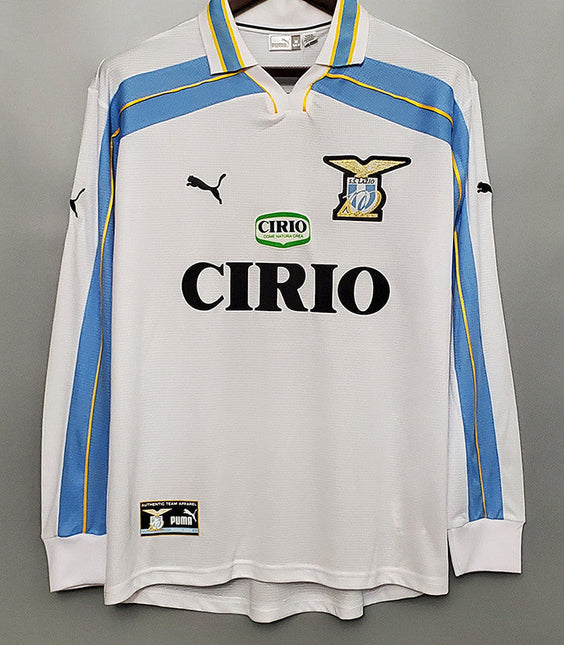 Maglia a Maniche Lunghe Retro Lazio Trasferta 1998/99