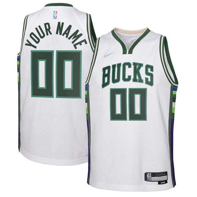Maglia NBA Milwaukee Bucks City Edition 2021/22