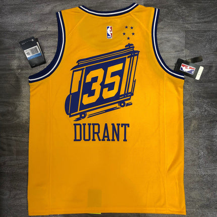 Maglia NBA Gialla CITY 35 Warriors 2021/22