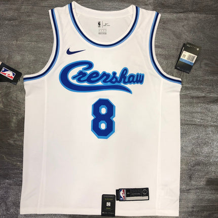 Maglia NBA Bianca “Crershaw” Lakers 2021/22