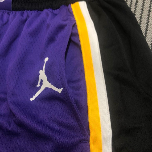 Pantaloncini NBA Viola-Neri Lakers 2021/22