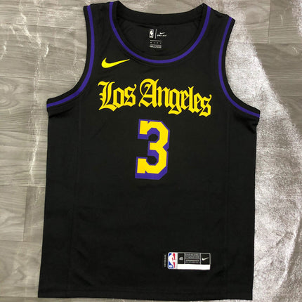 Maglia NBA Nera Lakers 2021/22