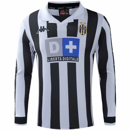 Maglia a Maniche Lunghe Retro Juventus Home 1999/2000
