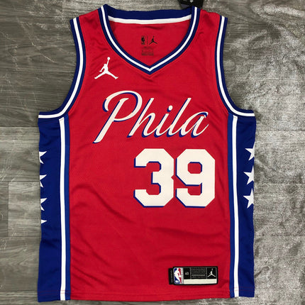 Maglia NBA Rossa Philadelphia 76ERS 2021/22