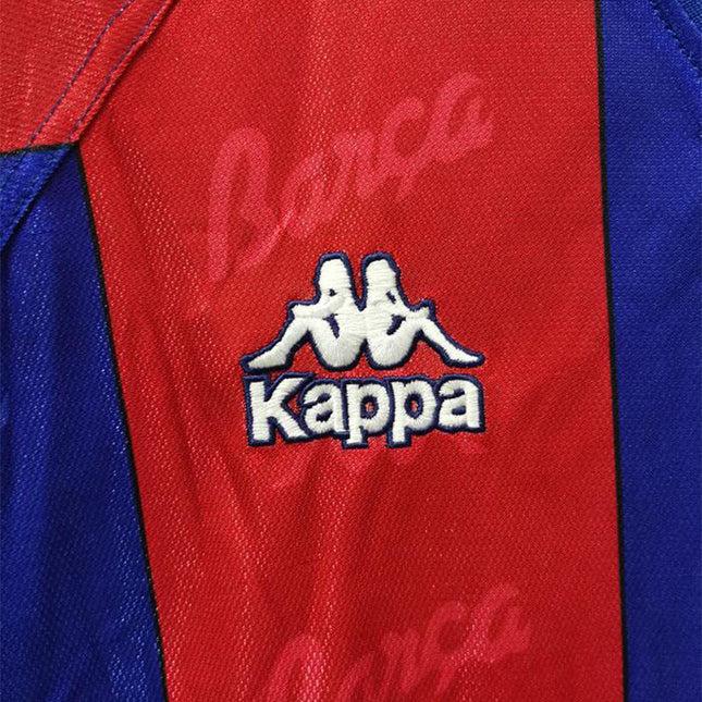 Maglia a Maniche Lunghe Retro Barcelona Home 1996/97