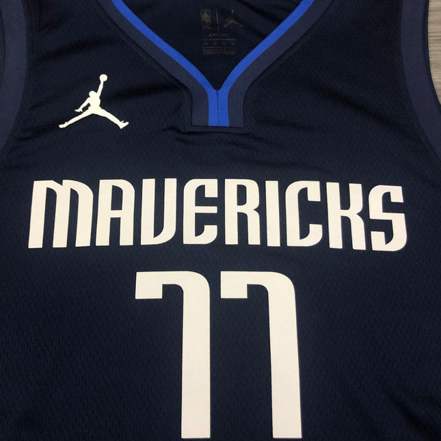 Maglia NBA Nera Mavericks Dallas 2021/22