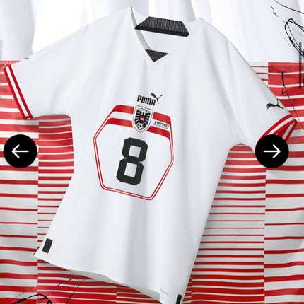 Maglia Austria Trasferta 2022/23 (Nazionali)
