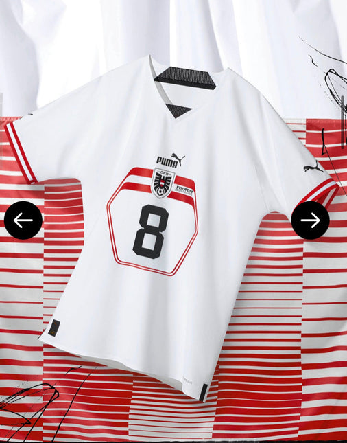 Maglia Austria Trasferta 2022/23 (Nazionali)