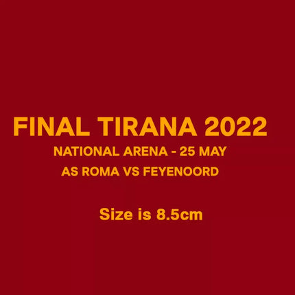 Maglia Roma Home 2021/22 “Special Edition Finale Tirana 2022 Conference League”
