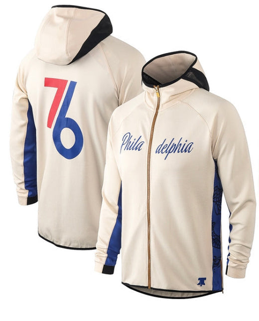 Giacca a Zip con Cappuccio NBA Philadelphia 76Ers 2021/22