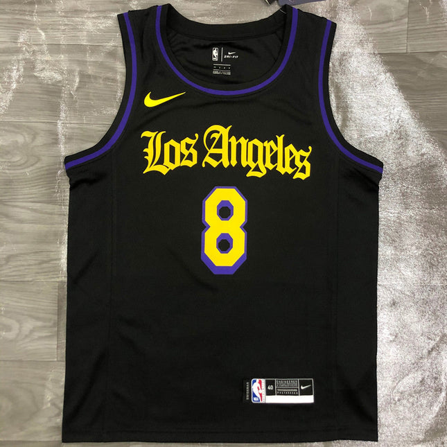 Maglia NBA Nera “Los Angeles” Lakers 2021/22