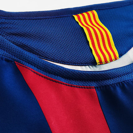 Maglia a Maniche Lunghe Retro Barcelona Home 2005/06