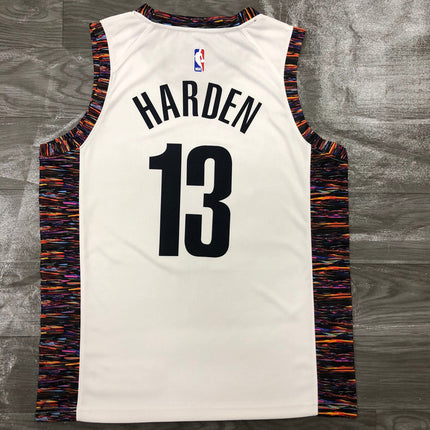 Maglia NBA Bianca “BED-STUY” Brooklyn Nets 2021/22
