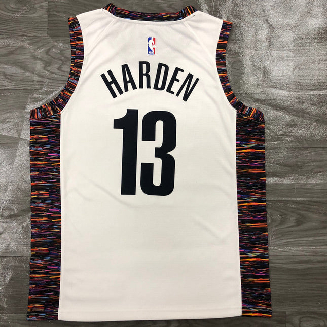 Maglia NBA Bianca “BED-STUY” Brooklyn Nets 2021/22