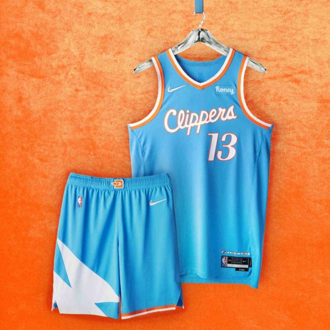 Kit NBA Maglia + Pantaloncini La Clippers City Edition 2021/22