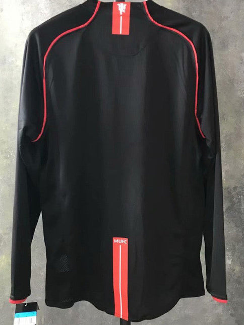 Maglia a Maniche Lunghe Retro Manchester United Trasferta 2007/08